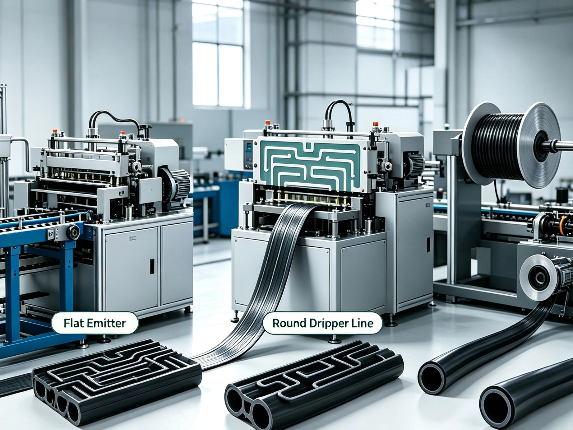 Which Drip Tape Machine Should You Buy: Flat Emitter, Labyrinth, Or Round Dripper Line?