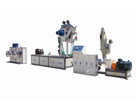 Single Blade Labyrinth Drip Irrigation Tape Machine 