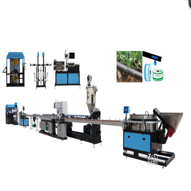 High-Speed Intelligent Flat Emitter Drip Irrigation Tape Production Line