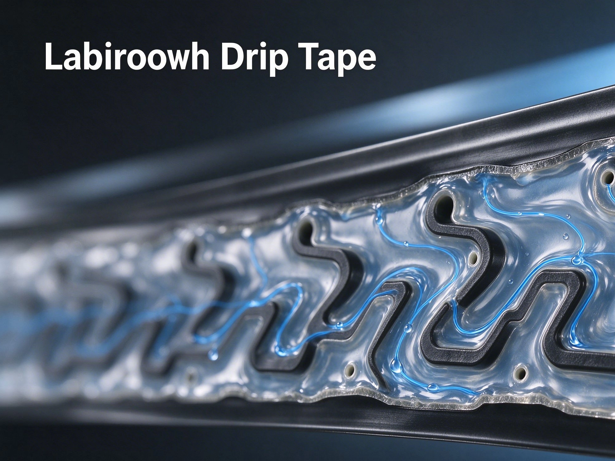 How Labyrinth Drip Tape Controls Water Flow Without Separate Emitters?