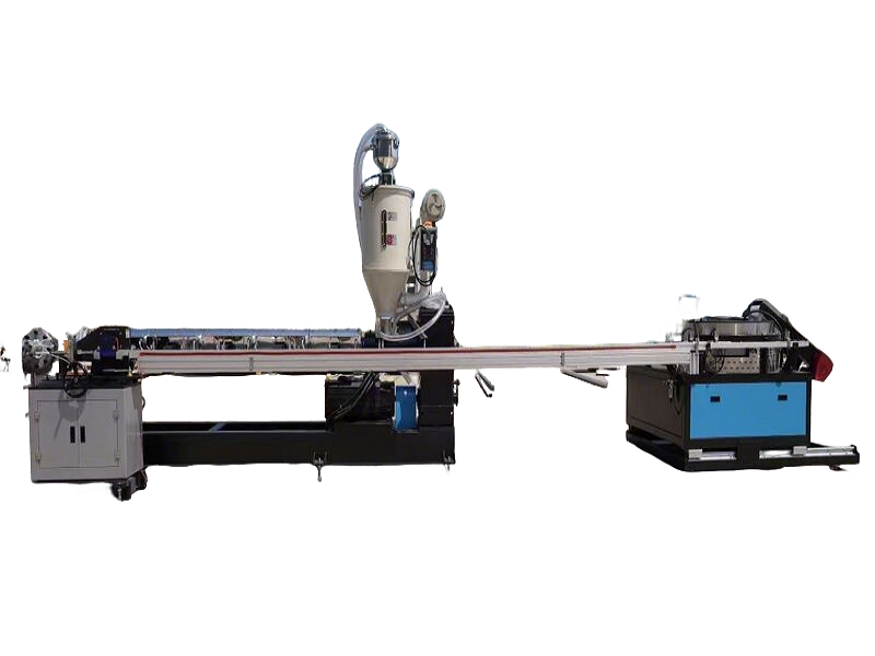 flat emitter system and main extruder