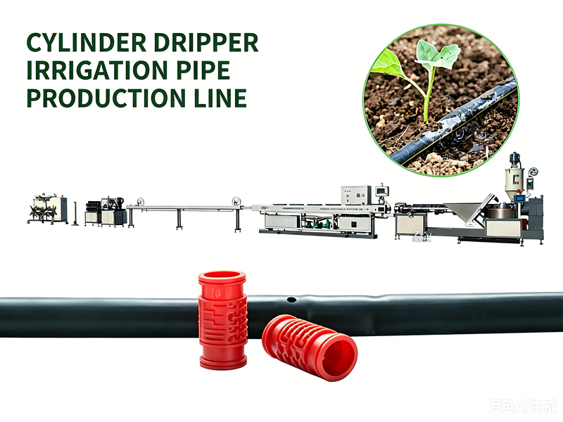 Inline Round Dripper Irrigation Pipe Machine Manufacturer for Agricultural Irrigation Production